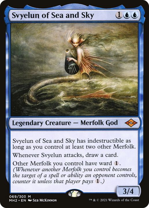 Svyelun of Sea and Sky in the group Magic the Gathering / Types / Colors / Blue at Proxyprinters.com (72763)