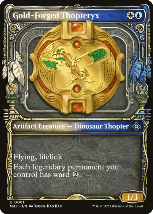 Gold-Forged Thopteryx in the group Singles at Proxyprinters.com (72769)