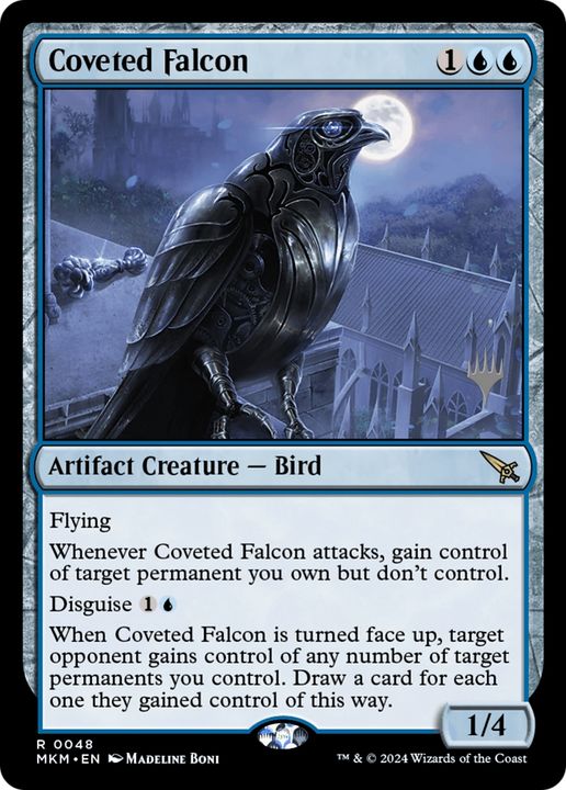 Coveted Falcon in the group Magic the Gathering / Sets / Murders at Karlov Manor Promos at Proxyprinters.com (72779)