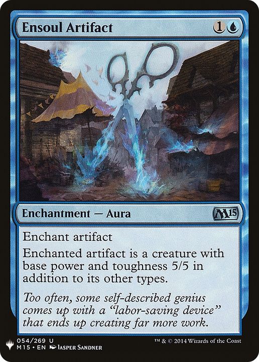 Ensoul Artifact in the group Magic the Gathering / Sets / The List at Proxyprinters.com (72785)