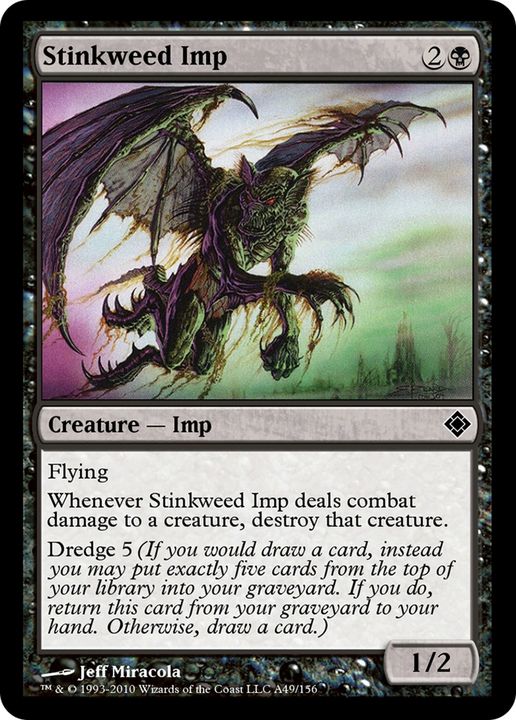 Stinkweed Imp in the group Magic the Gathering / Types / Colors / Black at Proxyprinters.com (72794)