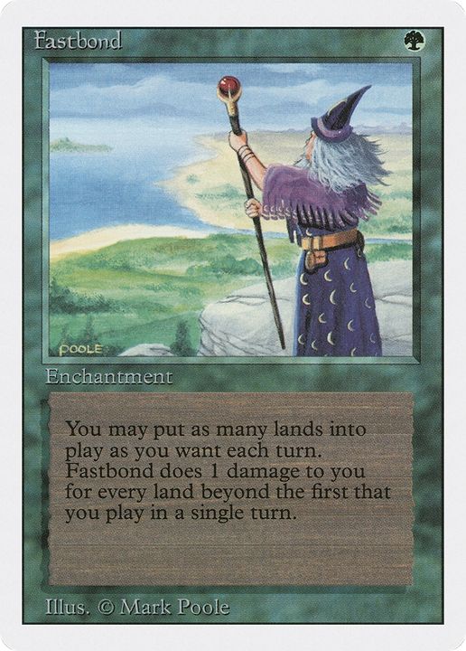 Fastbond in the group Magic the Gathering / Types / Enchantment / Enchantment at Proxyprinters.com (72801)