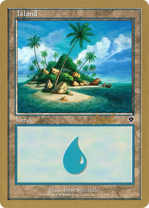 Island in the group Magic the Gathering / Sets / World Championship Decks 2002 at Proxyprinters.com (72834)