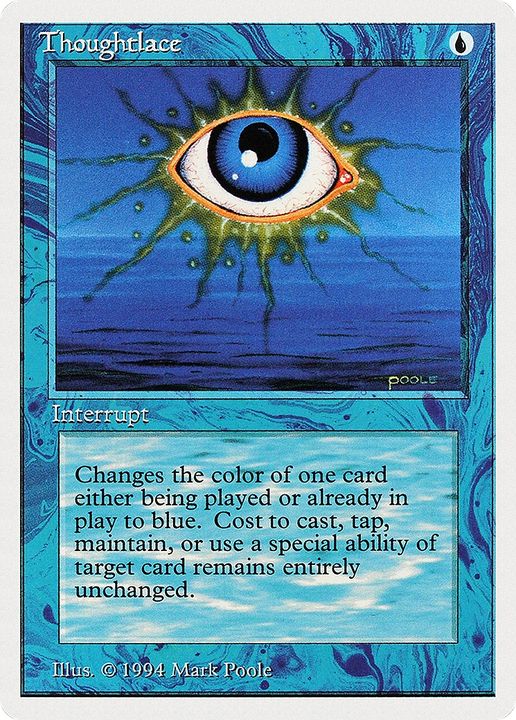 Thoughtlace in the group Magic the Gathering / Types / Colors / Blue at Proxyprinters.com (72844)