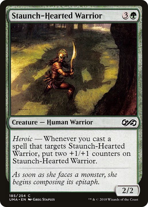 Staunch-Hearted Warrior in the group Singles at Proxyprinters.com (72881)