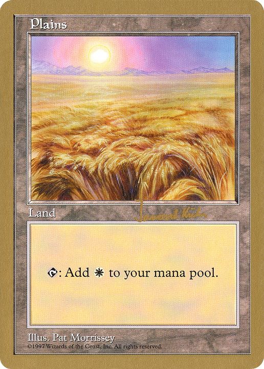 Plains in the group Magic the Gathering / Sets / World Championship Decks 1997 at Proxyprinters.com (72889)