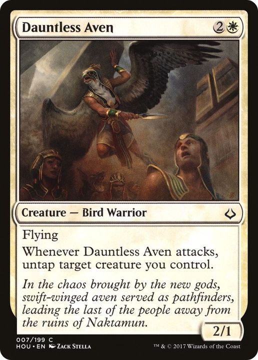 Dauntless Aven in the group Magic the Gathering / Types / Creatures / Warrior at Proxyprinters.com (729)