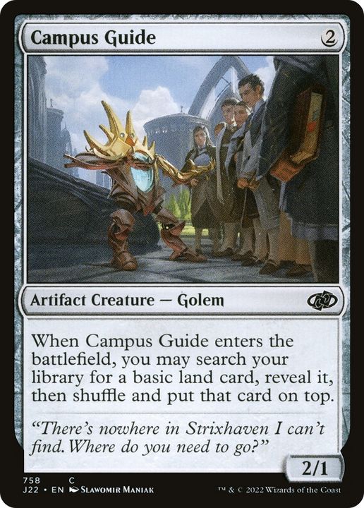 Campus Guide in the group Magic the Gathering / Types / Colors / Colorless at Proxyprinters.com (72912)