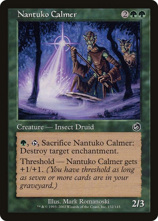 Nantuko Calmer in the group Magic the Gathering / Types / Colors / Green at Proxyprinters.com (72918)