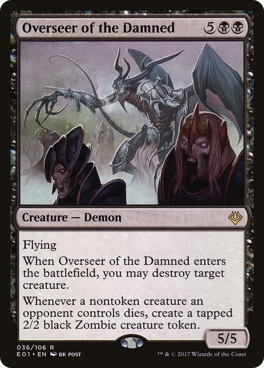 Overseer of the Damned in the group Singles at Proxyprinters.com (72920)