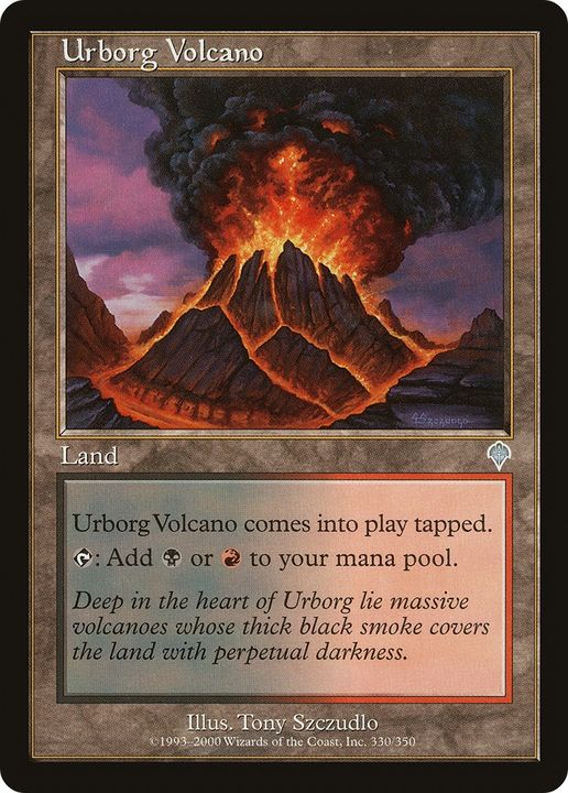 Urborg Volcano in the group Magic the Gathering / Types / Colors / Colorless at Proxyprinters.com (72923)