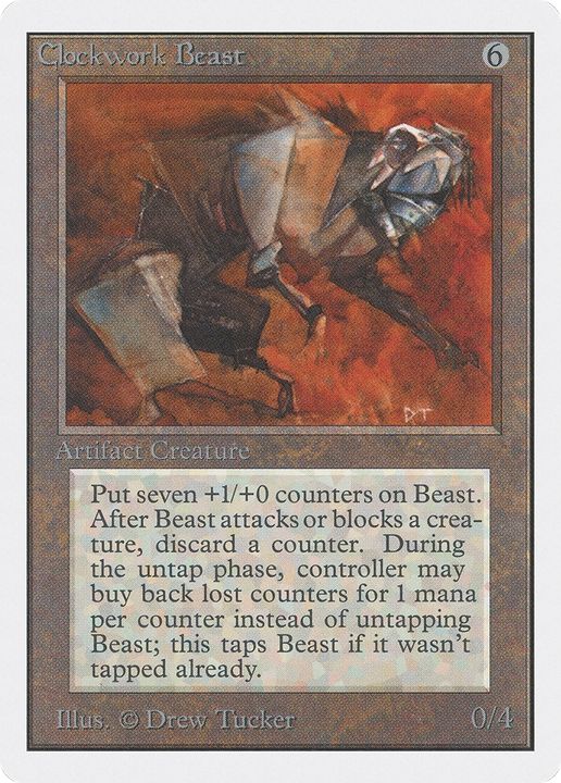 Clockwork Beast in the group Magic the Gathering / Types / Colors / Colorless at Proxyprinters.com (72928)