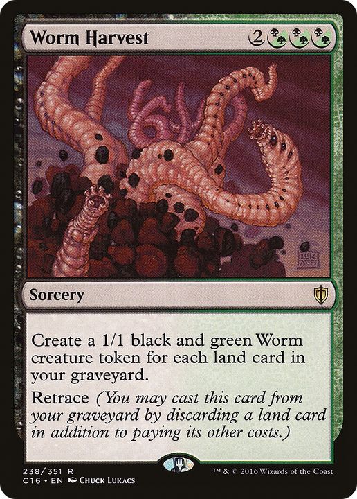 Worm Harvest in the group Magic the Gathering / Sets / Commander 2016 at Proxyprinters.com (72932)