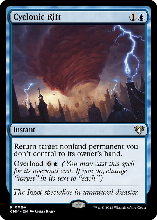 Cyclonic Rift in the group Magic the Gathering / Types / Colors / Blue at Proxyprinters.com (72940)