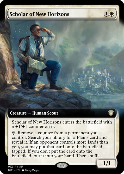 Scholar of New Horizons in the group Magic the Gathering / Types / Creatures / Human at Proxyprinters.com (72961)