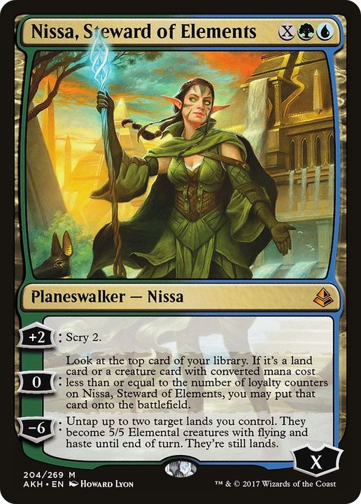 Nissa, Steward of Elements in the group Advanced search at Proxyprinters.com (72964)