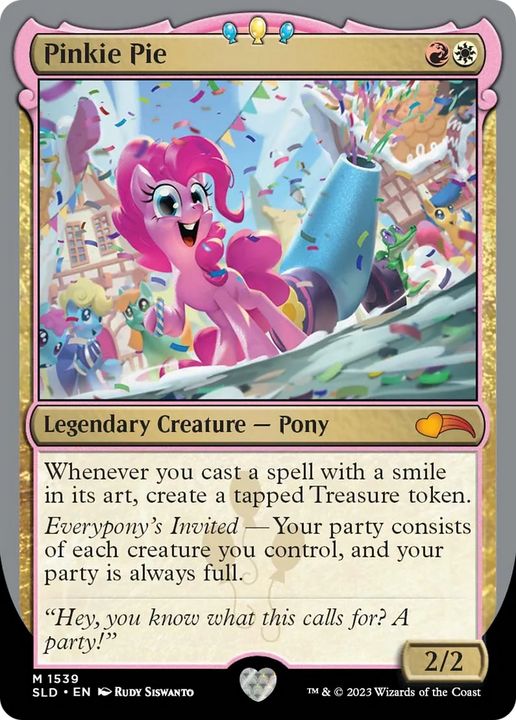 Pinkie Pie in the group Magic the Gathering / Sets / Secret Lair / Secret Lair Drop at Proxyprinters.com (72965)