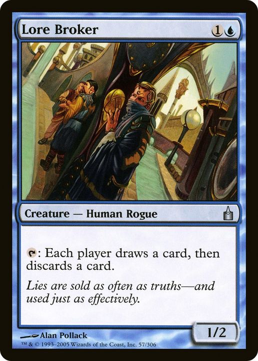 Lore Broker in the group Magic the Gathering / Types / Creatures / Human at Proxyprinters.com (72968)