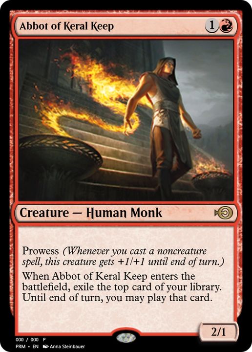 Abbot of Keral Keep in the group Magic the Gathering / Types / Creatures / Human at Proxyprinters.com (72985)