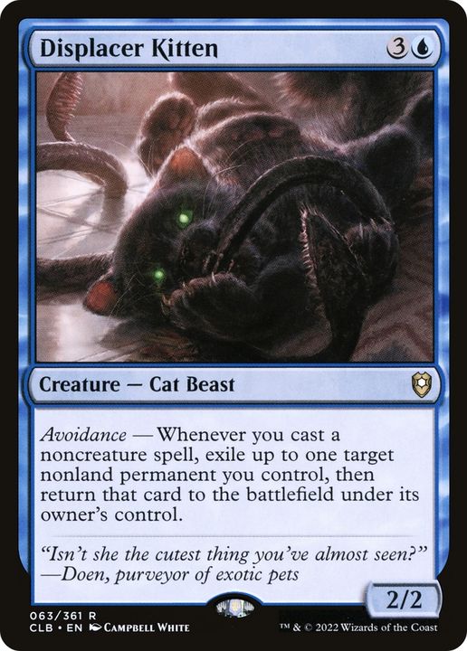 Displacer Kitten in the group Magic the Gathering / Sets / Commander Legends: Battle for Baldur's Gate at Proxyprinters.com (72990)