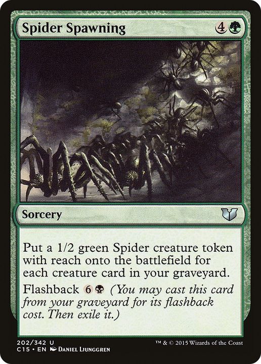 Spider Spawning in the group Magic the Gathering / Sets / Commander 2015 at Proxyprinters.com (73034)