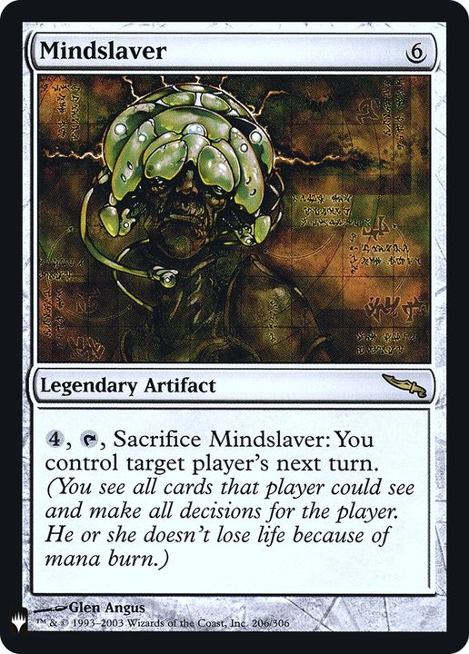 Mindslaver in the group Magic the Gathering / Types / Artifacts / Legendary Artifact at Proxyprinters.com (73035)