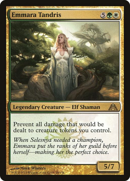 Emmara Tandris in the group Magic the Gathering / Types / Colors / Multicolors / G, W at Proxyprinters.com (73040)