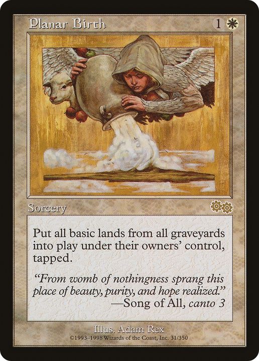 Planar Birth in the group Magic the Gathering / Sets / Urza's Saga at Proxyprinters.com (73041)