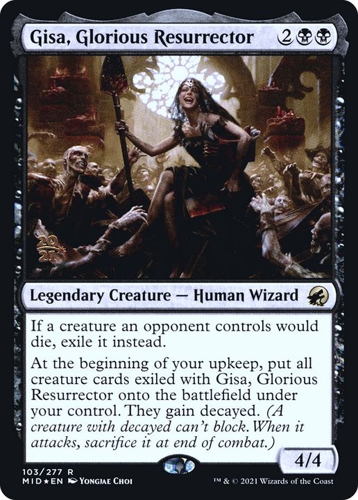 Gisa, Glorious Resurrector in the group Magic the Gathering / Types / Creatures / Wizard at Proxyprinters.com (73052)