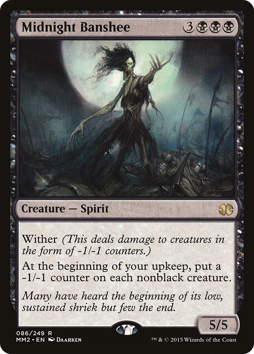 Midnight Banshee in the group Magic the Gathering / Sets / Modern Masters 2017 at Proxyprinters.com (73063)