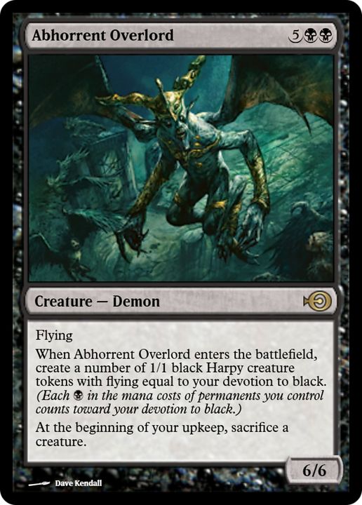 Abhorrent Overlord in the group Magic the Gathering / Sets / Magic Origins Clash Pack at Proxyprinters.com (73069)