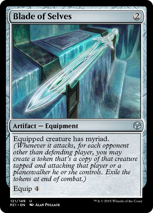 Blade of Selves in the group Magic the Gathering / Types / Artifacts / Artifact at Proxyprinters.com (73085)