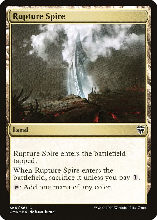 Rupture Spire in the group Magic the Gathering / Sets / Commander Legends at Proxyprinters.com (73087)