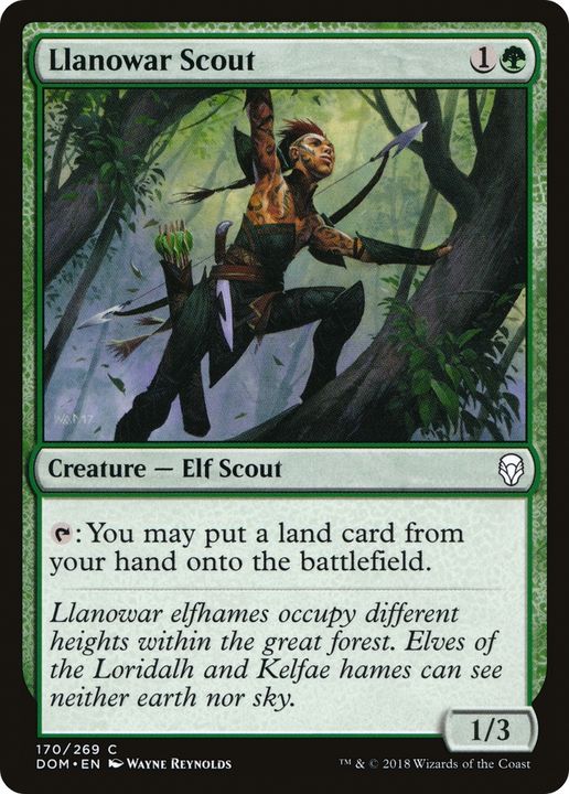 Llanowar Scout in the group Magic the Gathering / Types / Creatures / Elf at Proxyprinters.com (73110)