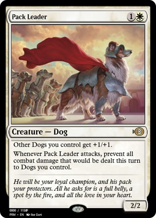 Pack Leader in the group Magic the Gathering / Types / Colors / White at Proxyprinters.com (73128)