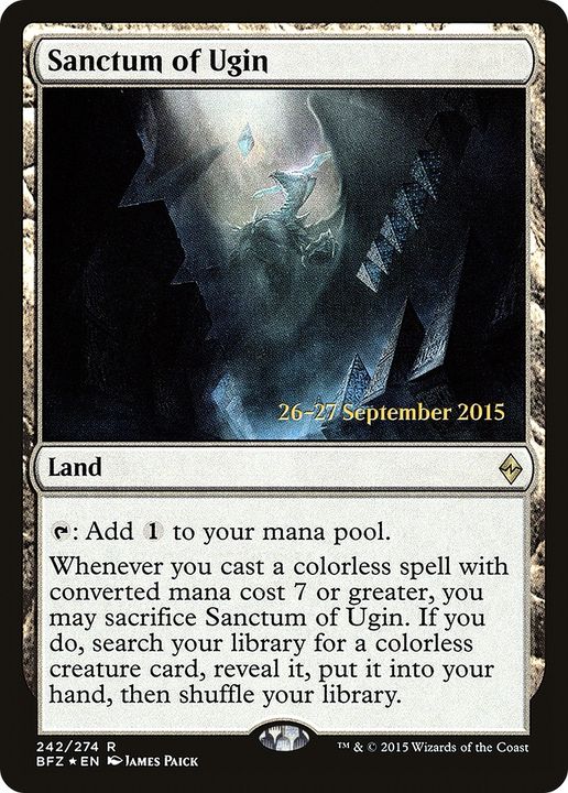 Sanctum of Ugin in the group Magic the Gathering / Types / Colors / Colorless at Proxyprinters.com (73148)