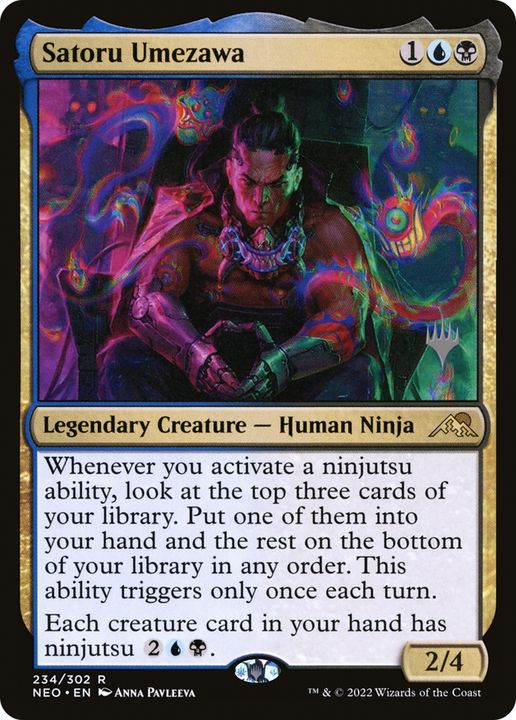 Satoru Umezawa in the group Magic the Gathering / Sets / Kamigawa: Neon Dynasty Promos at Proxyprinters.com (73154)