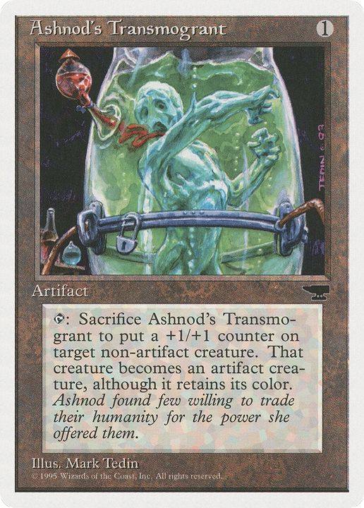 Ashnod's Transmogrant in the group Magic the Gathering / Types / Artifacts / Artifact at Proxyprinters.com (73160)