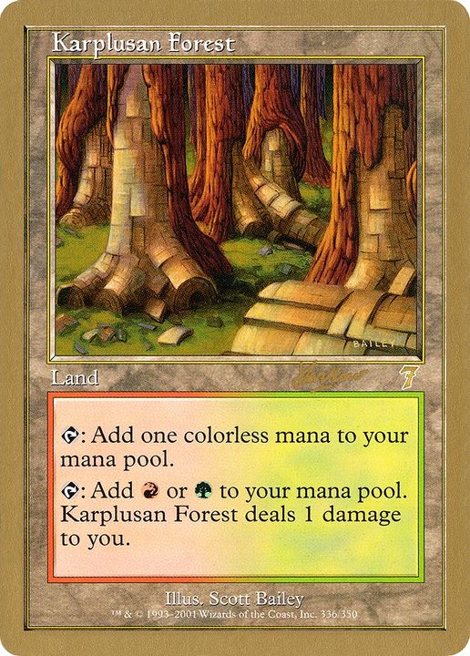 Karplusan Forest in the group Magic the Gathering / Types / Colors / Colorless at Proxyprinters.com (73163)