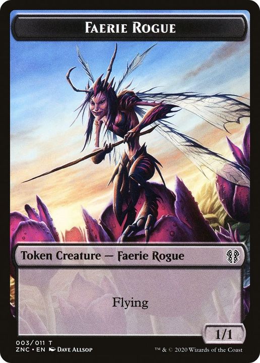 Faerie Rogue in the group Magic the Gathering / Sets / Zendikar Rising Commander Tokens at Proxyprinters.com (732)