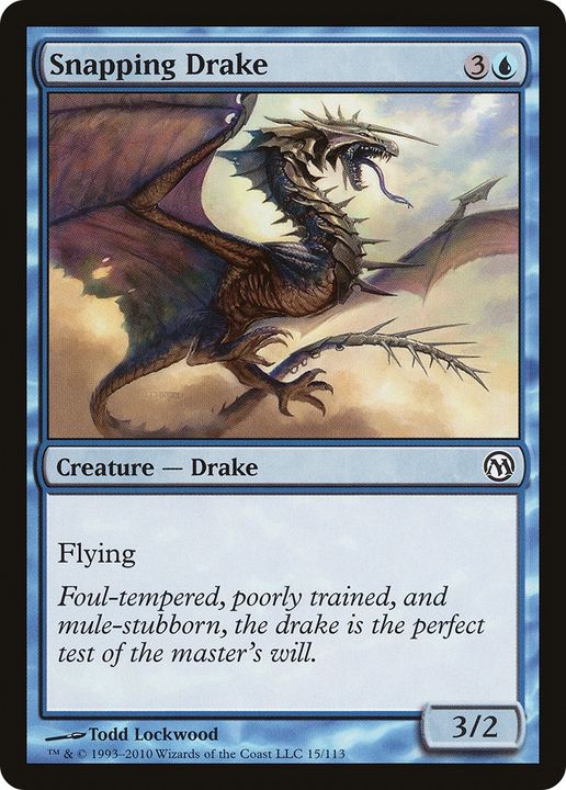 Snapping Drake in the group Magic the Gathering / Types / Colors / Blue at Proxyprinters.com (73203)