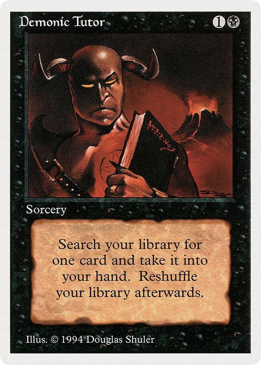 Demonic Tutor in the group Advanced search at Proxyprinters.com (73209)