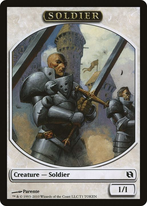 Soldier in the group Magic the Gathering / Types / Colors / White at Proxyprinters.com (73216)