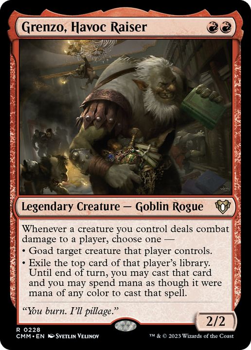 Grenzo, Havoc Raiser in the group Magic the Gathering / Types / Creatures / Goblin at Proxyprinters.com (73224)