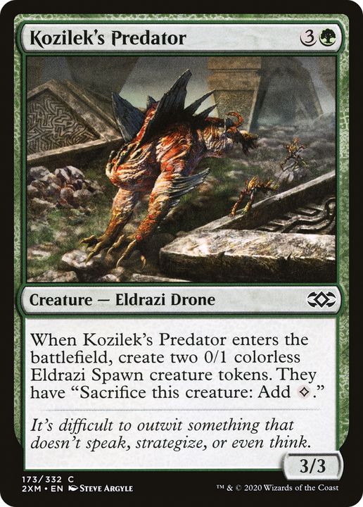 Kozilek's Predator in the group Magic the Gathering / Types / Colors / Green at Proxyprinters.com (73247)