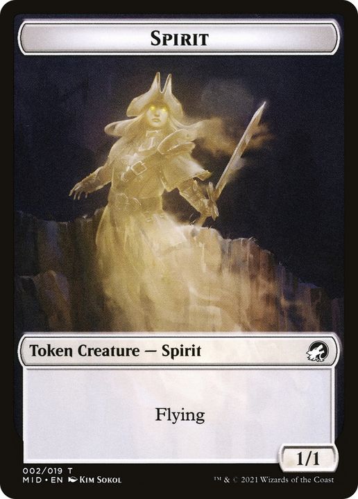 Spirit in the group Magic the Gathering / Types / Colors / White at Proxyprinters.com (73260)