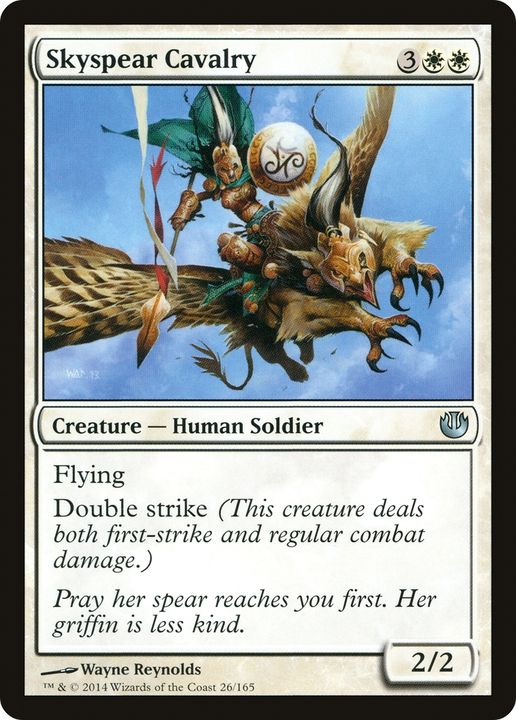 Skyspear Cavalry in the group Magic the Gathering / Types / Creatures / Human at Proxyprinters.com (73268)