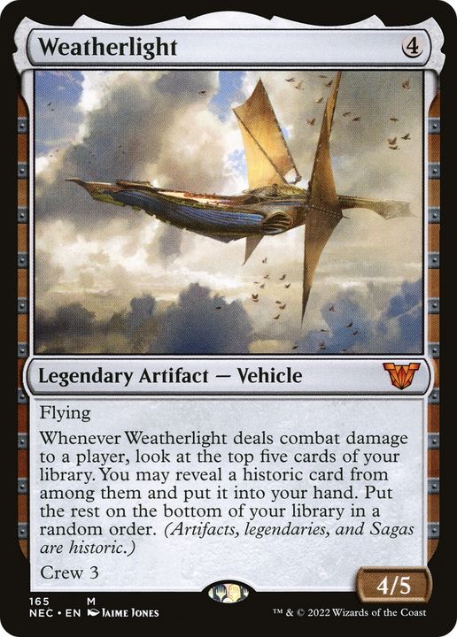 Weatherlight in the group Magic the Gathering / Types / Artifacts / Legendary Artifact at Proxyprinters.com (73274)