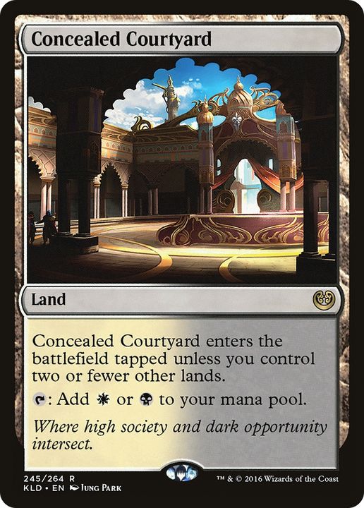 Concealed Courtyard in the group Magic the Gathering / Types / Colors / Colorless at Proxyprinters.com (73285)