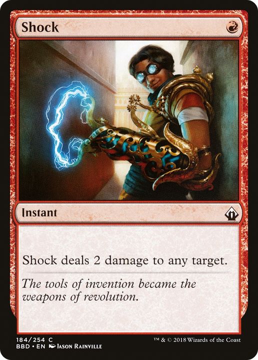 Shock in the group Magic the Gathering / Types / Colors / Red at Proxyprinters.com (73307)